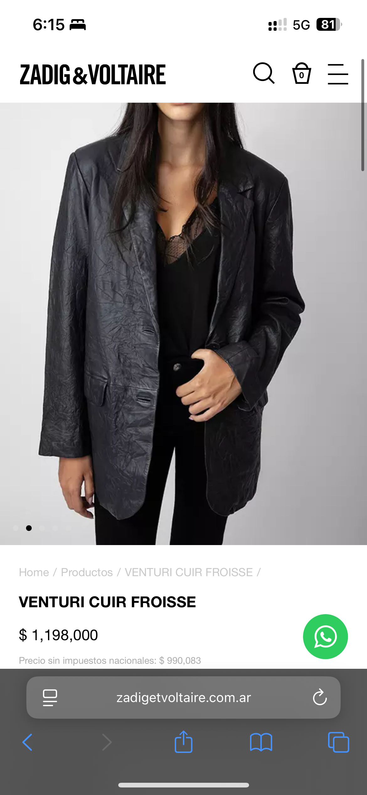 blazer Zadig & Voltaire