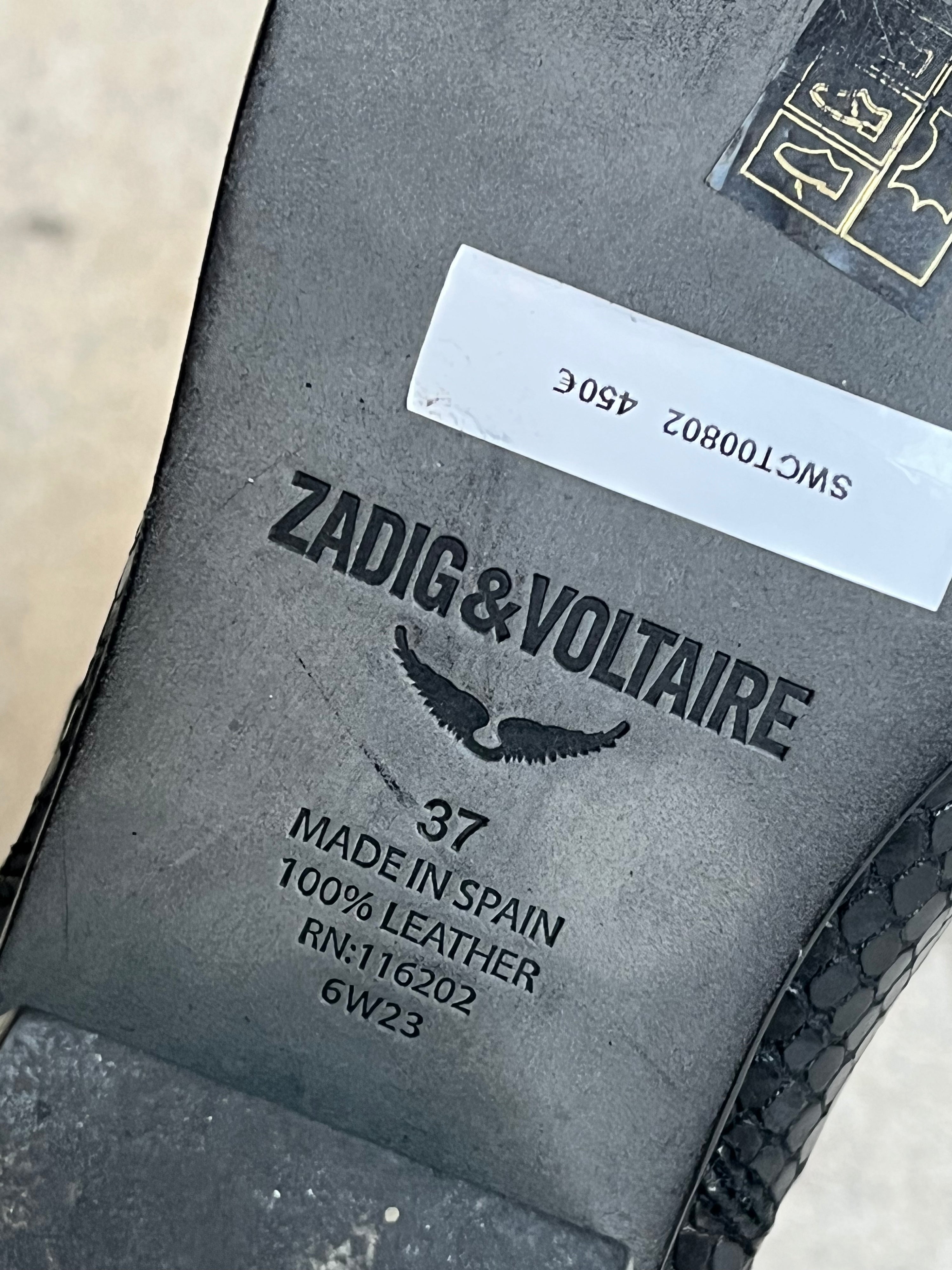 botas zadig & voltaire
